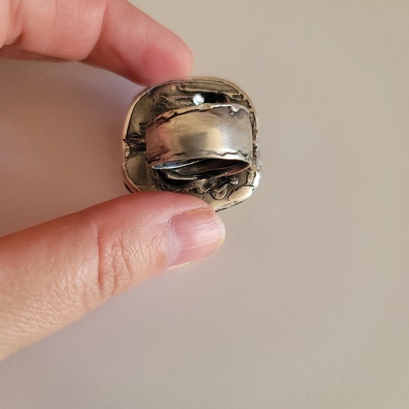 OOAK Beautiful Baltic Amber Ring - Picture 3 of 4